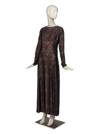 Carolina Herrera Sequined Evening Dress, 2000s