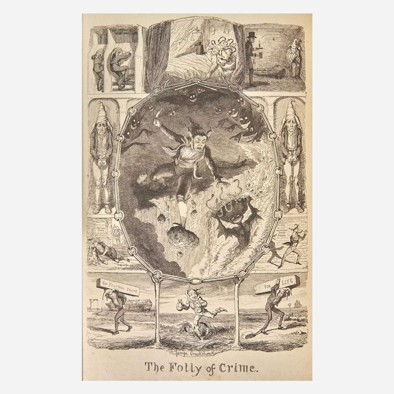 [Children's & Illustrated] [Cruikshank, George] Group of 3 Titles