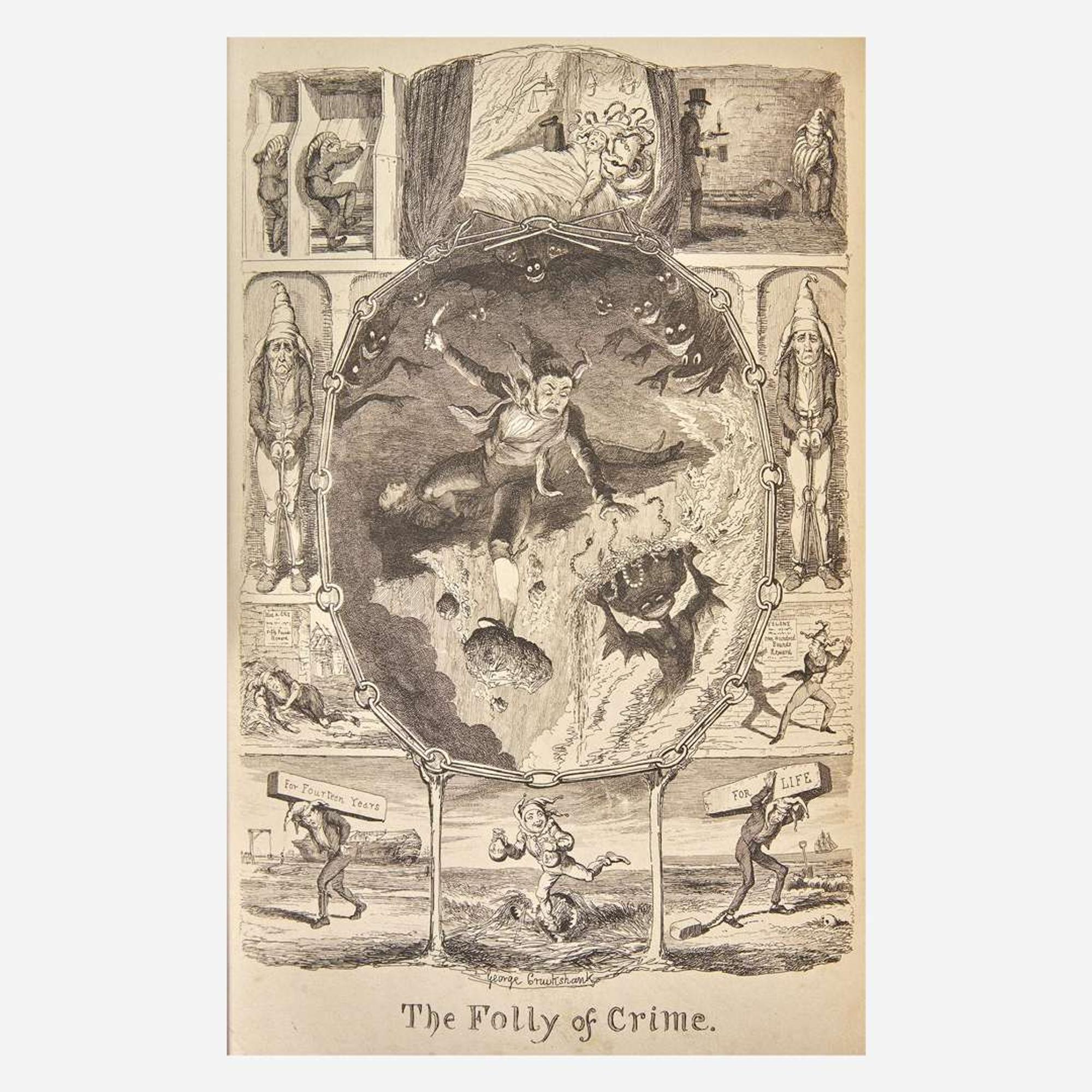[Children's & Illustrated] [Cruikshank, George] Group of 3 Titles