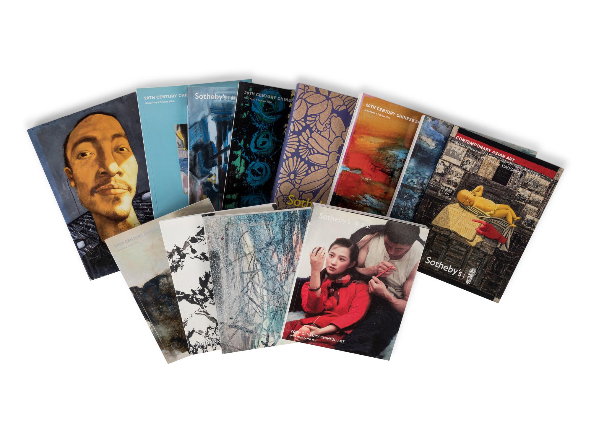 [MODERN & CONTEMPORARY CHINESE ART] A group of auction catalogues on Modern and Contemporary Chinese art