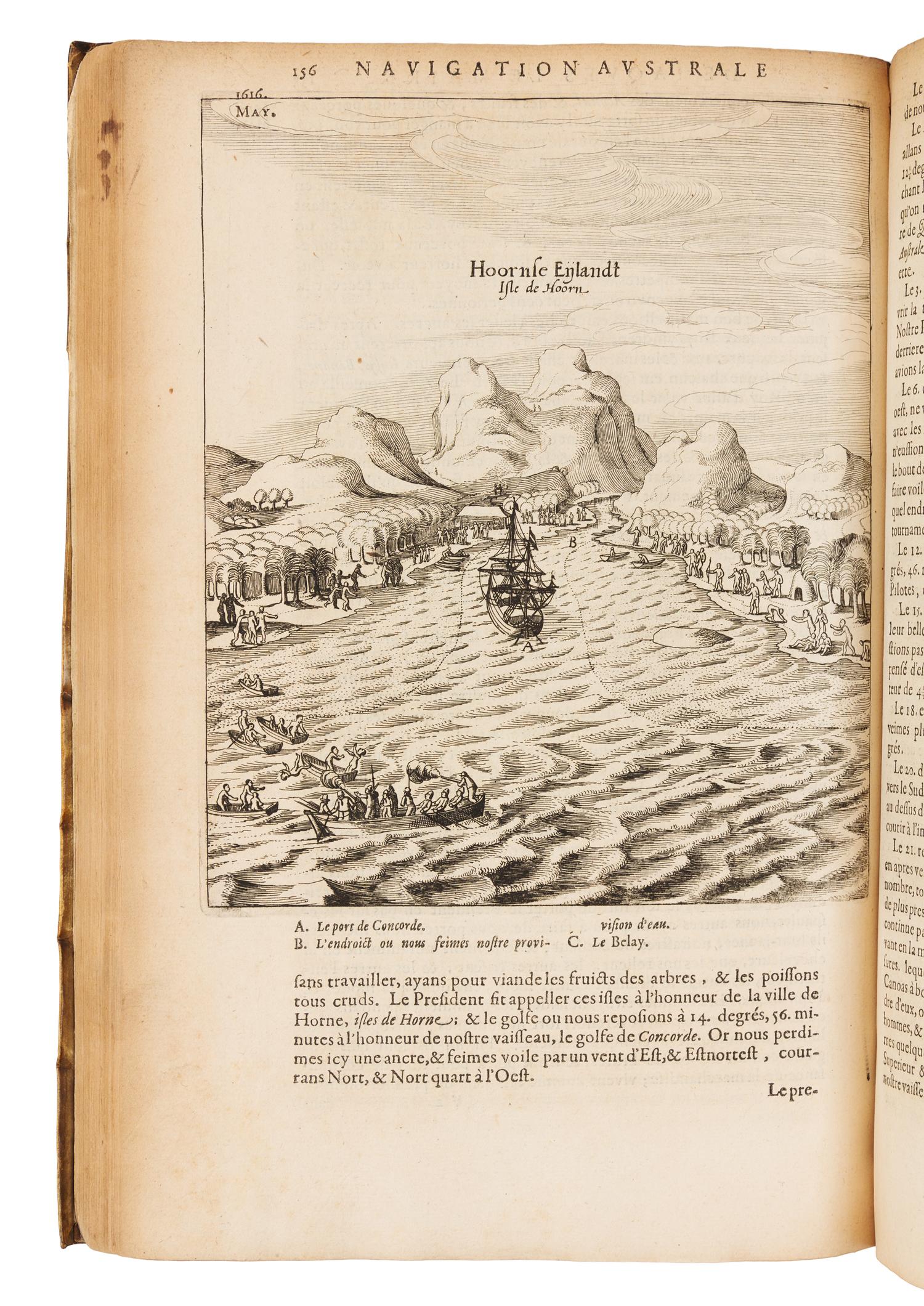 HERRERA Y TORDESILLAS, Antonio de (1559-1625). Description des Indes Occidentales... Amsterdam, 1622. FIRST EDITION IN FRENCH.