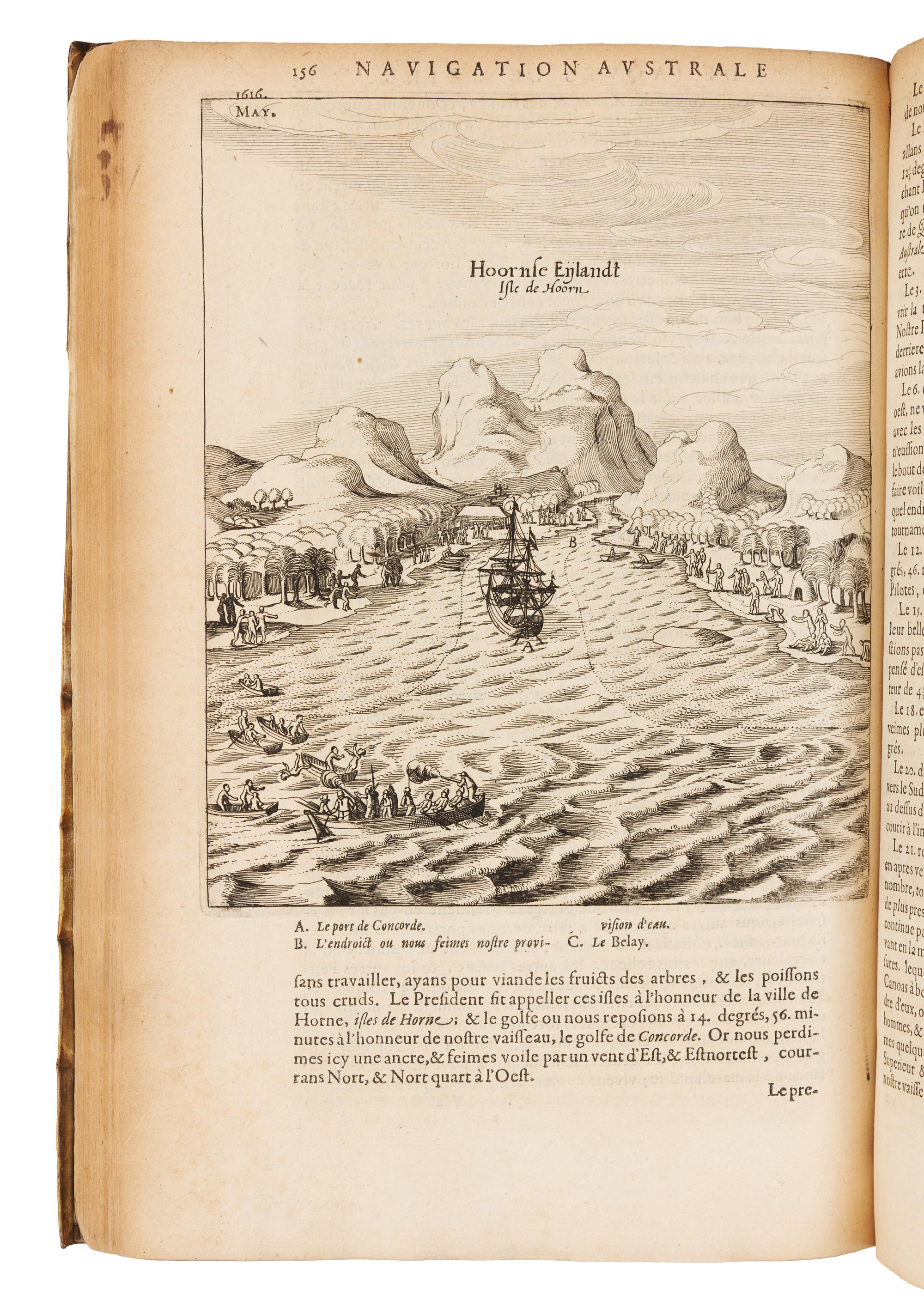 HERRERA Y TORDESILLAS, Antonio de (1559-1625). Description des Indes Occidentales... Amsterdam, 1622. FIRST EDITION IN FRENCH.