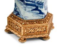 A Large Pair of Gilt Bronze Mounted Canton Export Porcelain Covered Vases