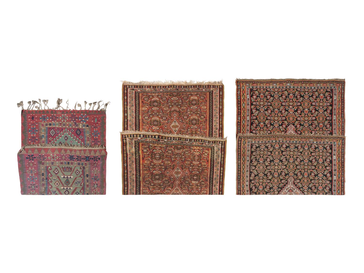 Three Persian Wool Rugs