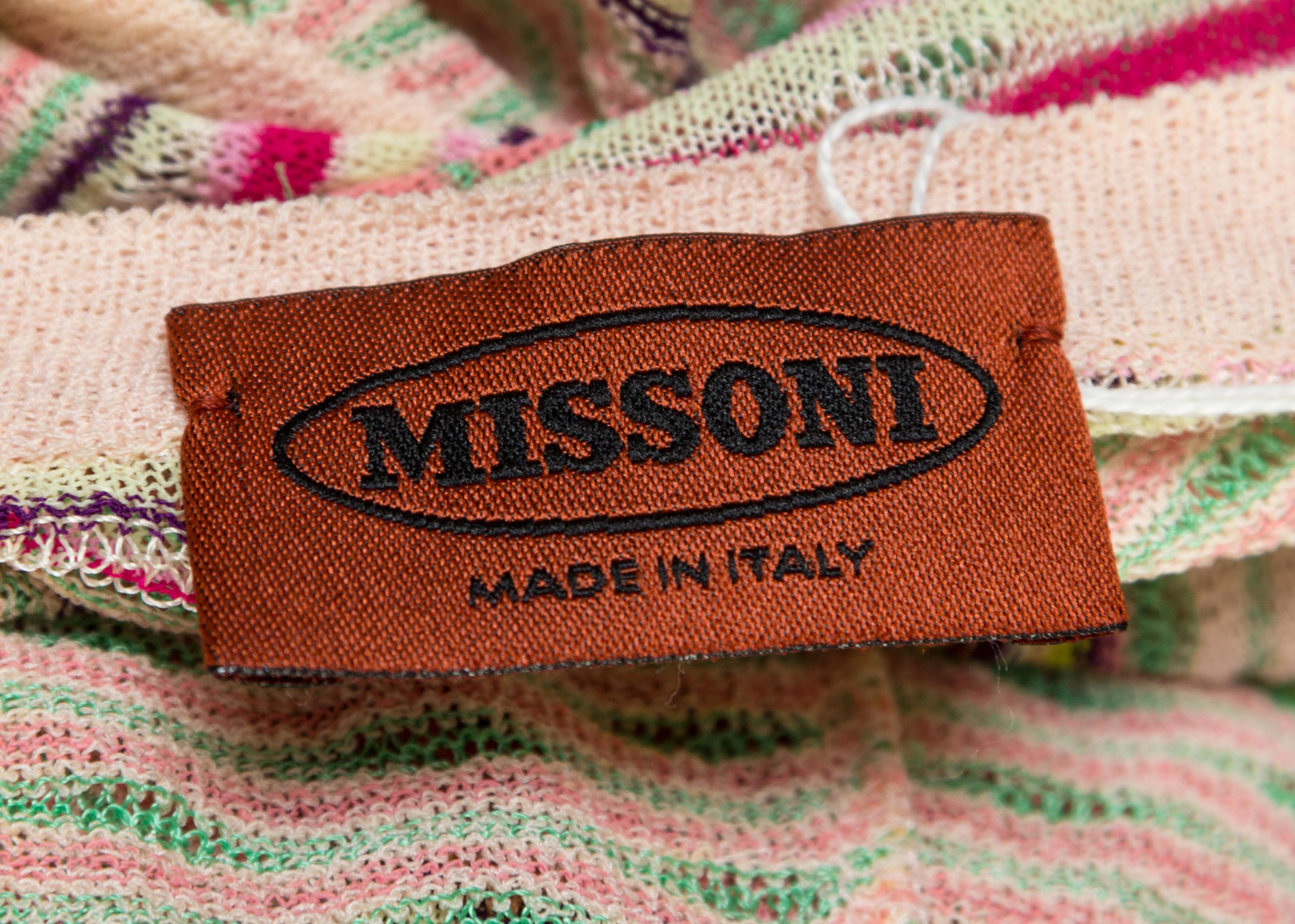 A Pair of Missoni Striped Cardigans, Size 8.