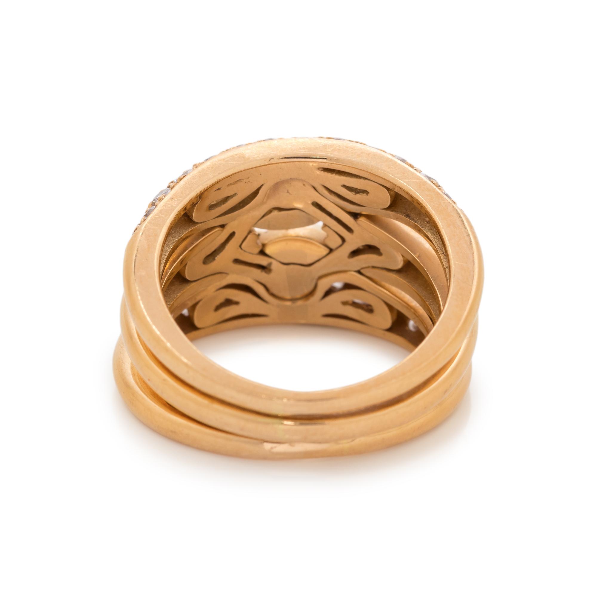 BVLGARI, DIAMOND RING