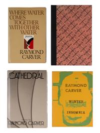 CARVER, Raymond (1938-1988). A group of 4 FIRST EDITIONS, SOME SIGNED, comprising: