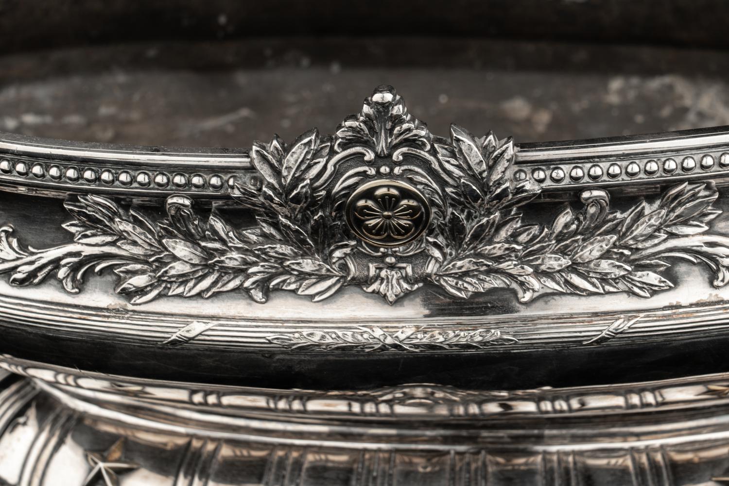 A Fine Japanese Presentation Silver Tureen