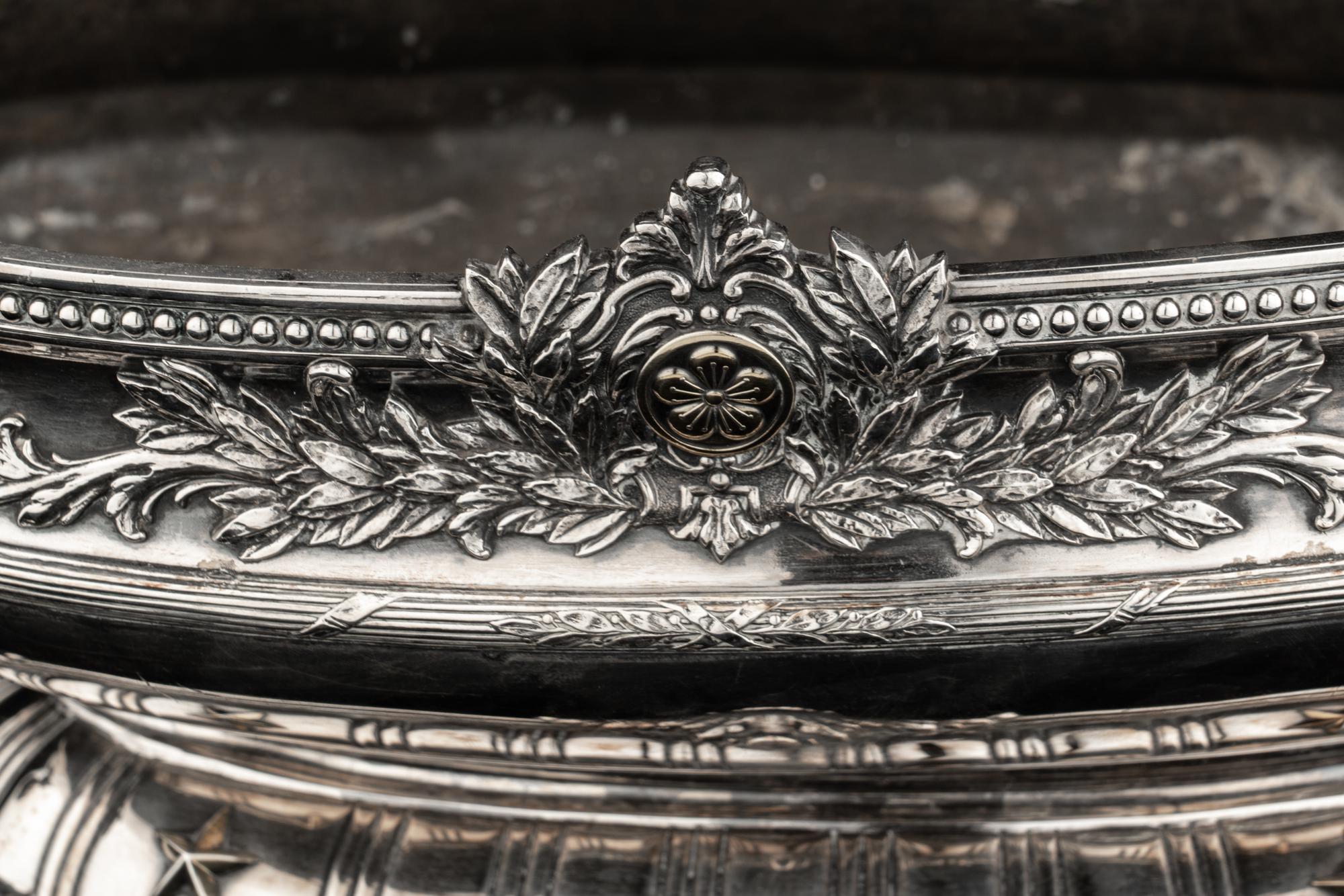 A Fine Japanese Presentation Silver Tureen