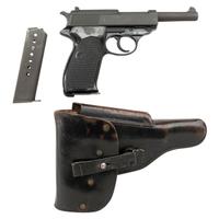 *Walther P1 Pistol with Holster and Spare Magazine