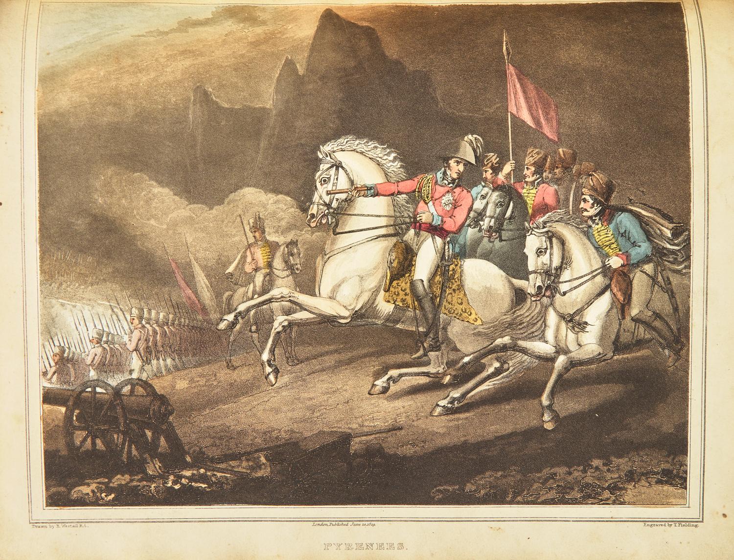[British Isles] Westall, R(ichard). Victories of the Duke of Wellington