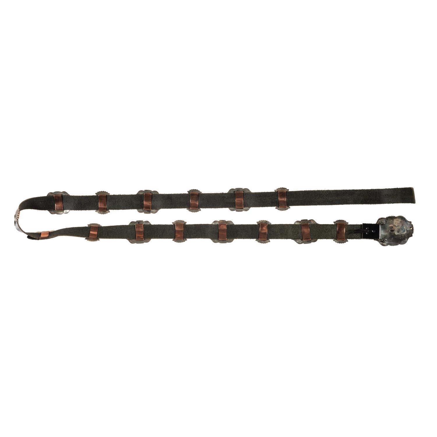 Sterling Silver Concha Belt