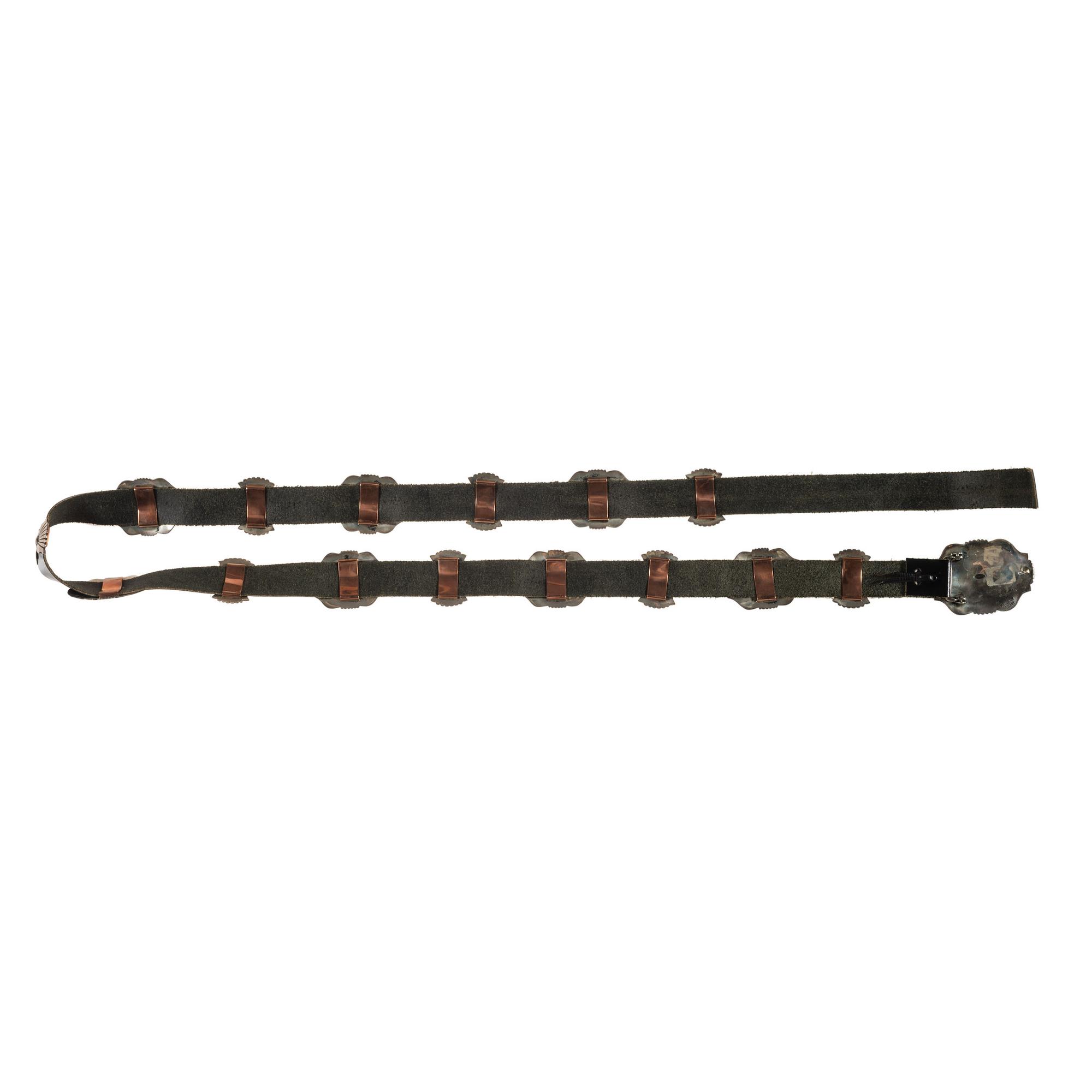 Sterling Silver Concha Belt