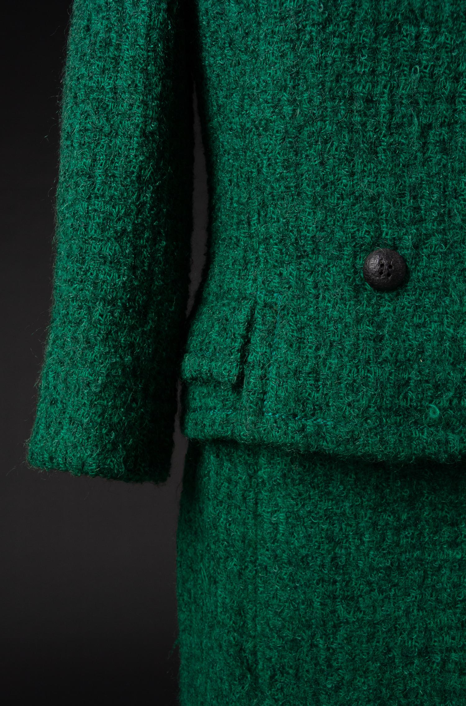 Christian Dior by Marc Bohan Haute Couture Ensemble, Autumn-Winter 1965 — Worn by Olivia de Havilland for a book signing following her release of Every Frenchman Has One.