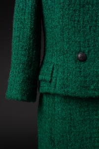 Christian Dior by Marc Bohan Haute Couture Ensemble, Autumn-Winter 1965 — Worn by Olivia de Havilland for a book signing following her release of Every Frenchman Has One.