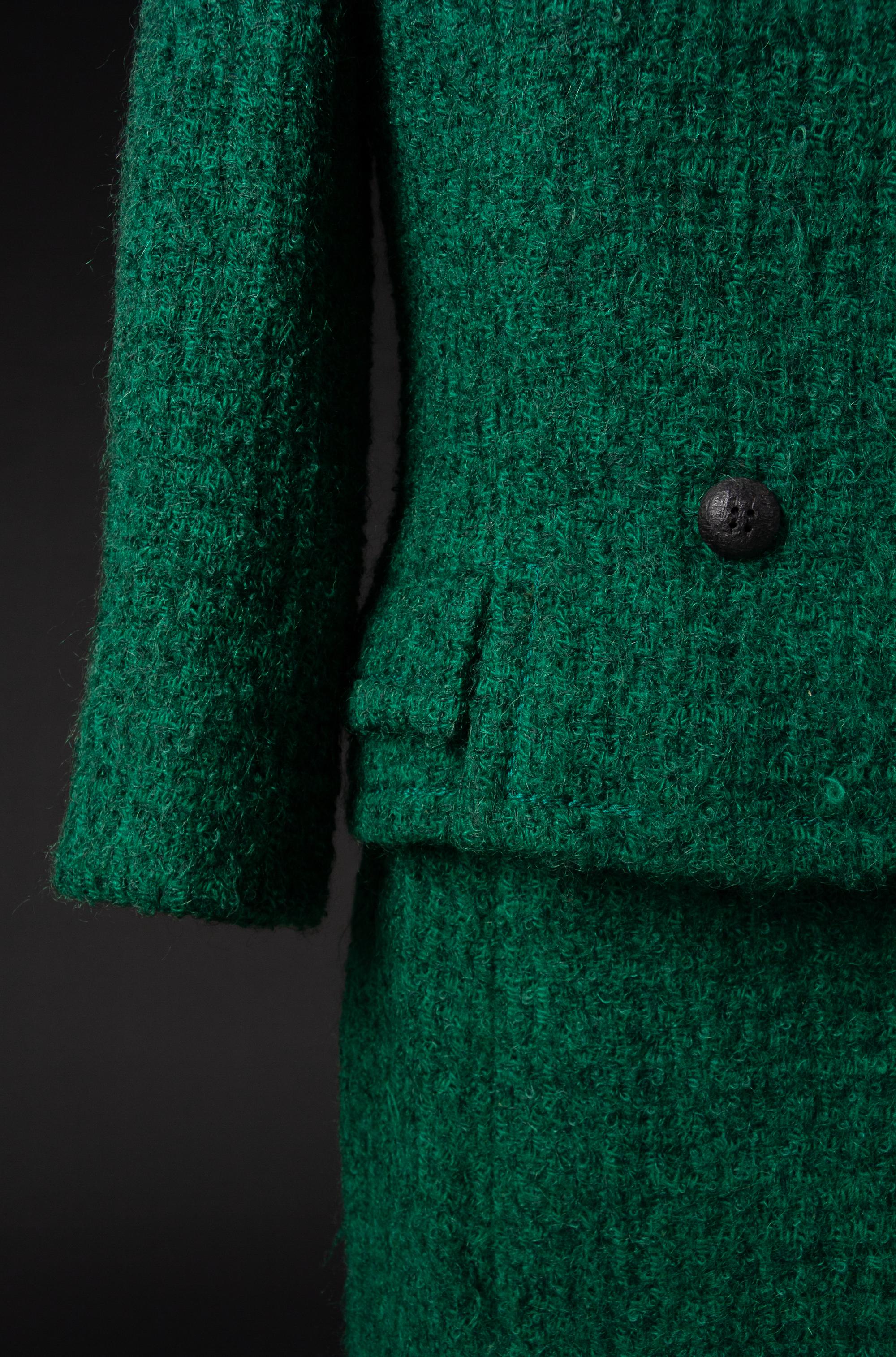Christian Dior by Marc Bohan Haute Couture Ensemble, Autumn-Winter 1965 — Worn by Olivia de Havilland for a book signing following her release of Every Frenchman Has One.