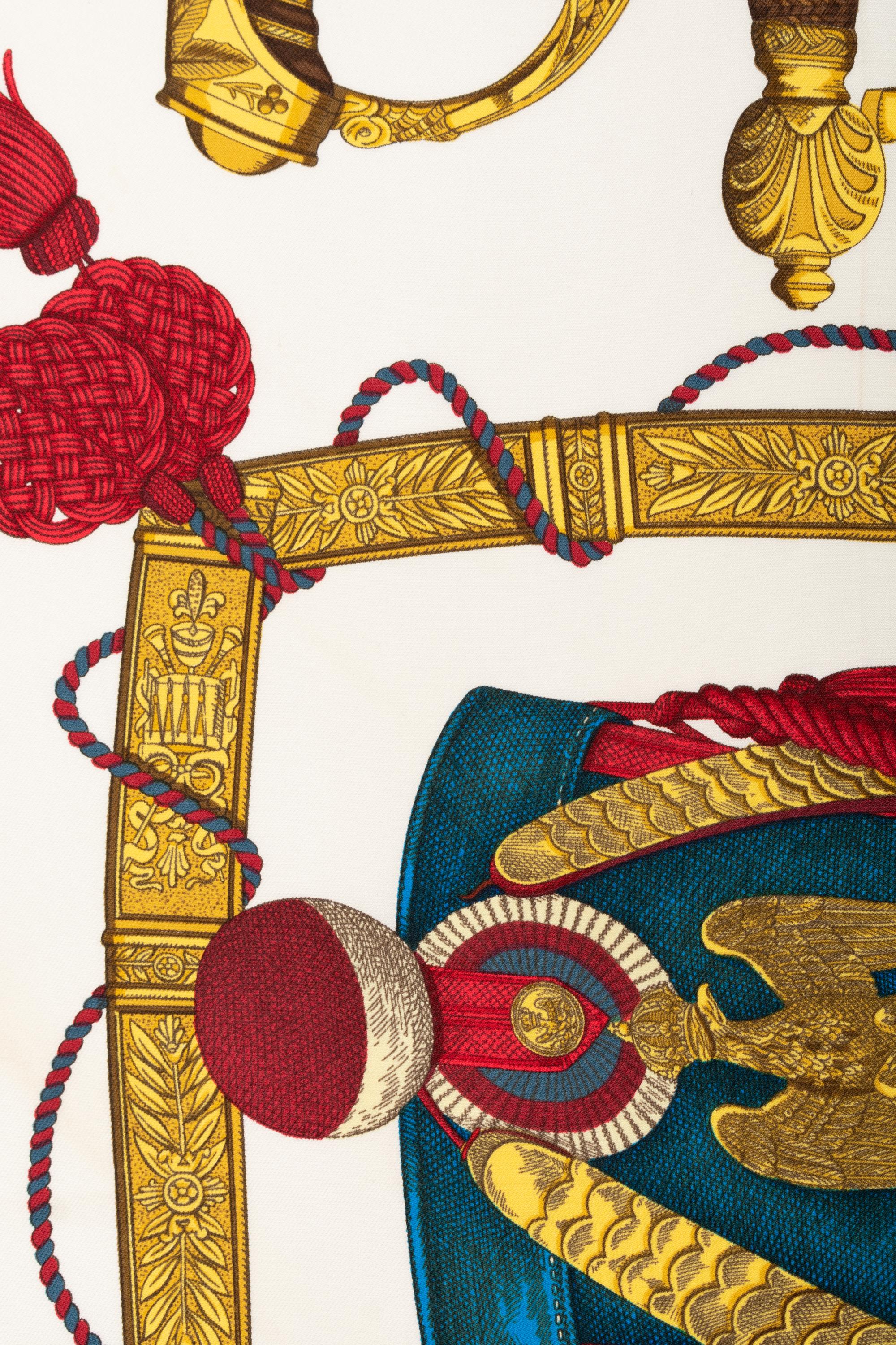 Three Hermès 90cm Silk Scarves