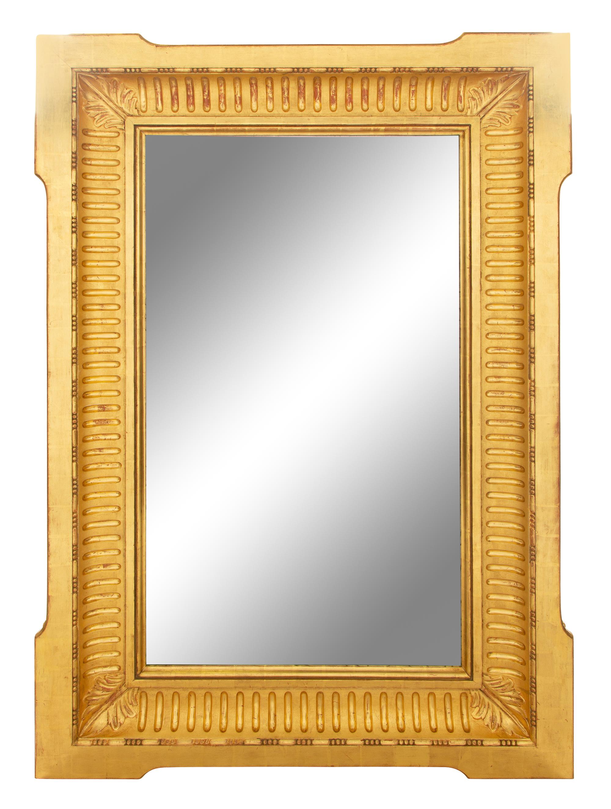 A Large J. Robert Scott Giltwood Mirror