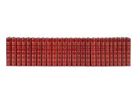 [BINDINGS]. A group of 126 volumes, most in fine full, half, or quarter leather bindings, including works relating to American and European lectures, literature and poetry.