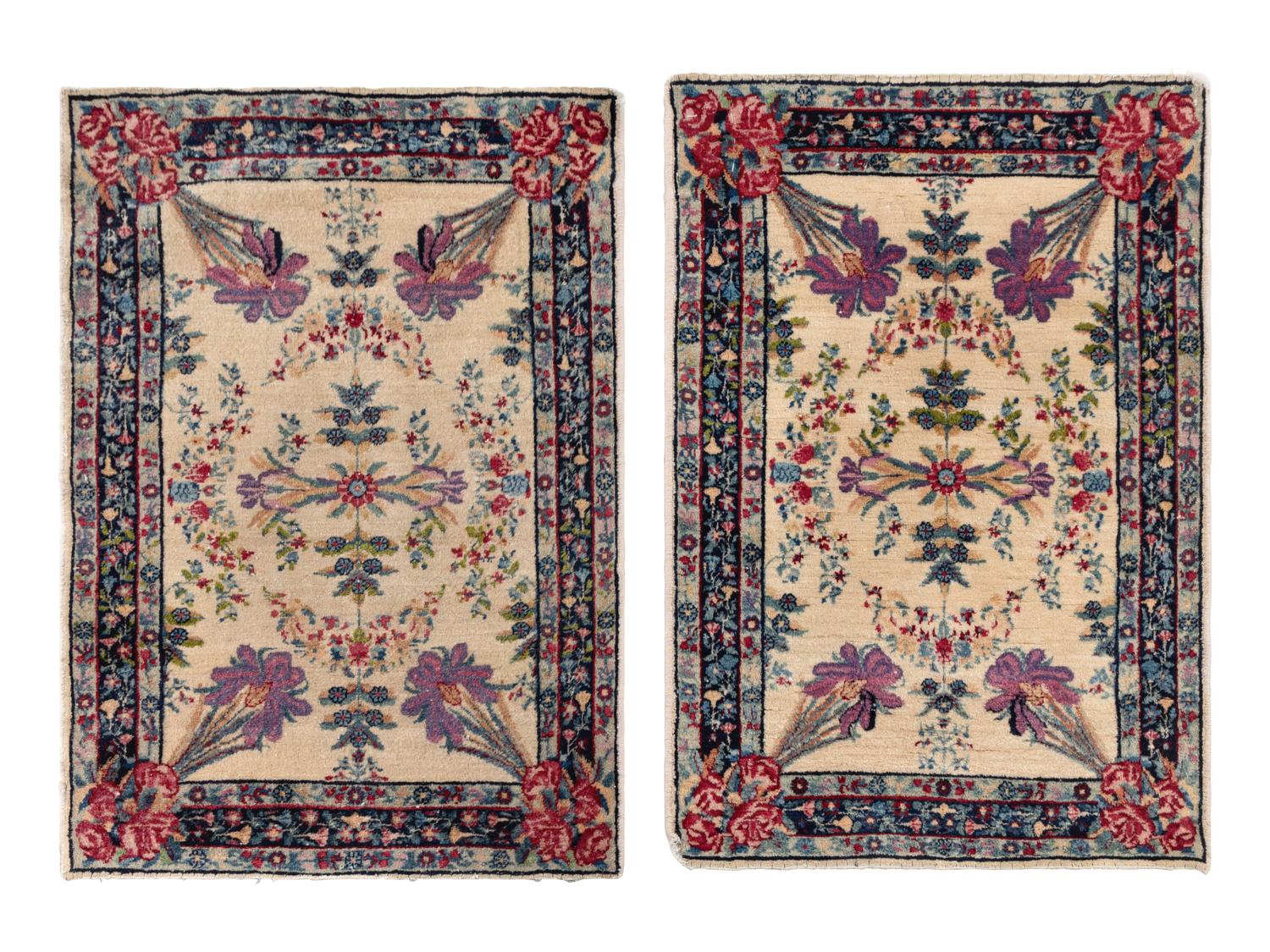 A Pair of Kirman Mats