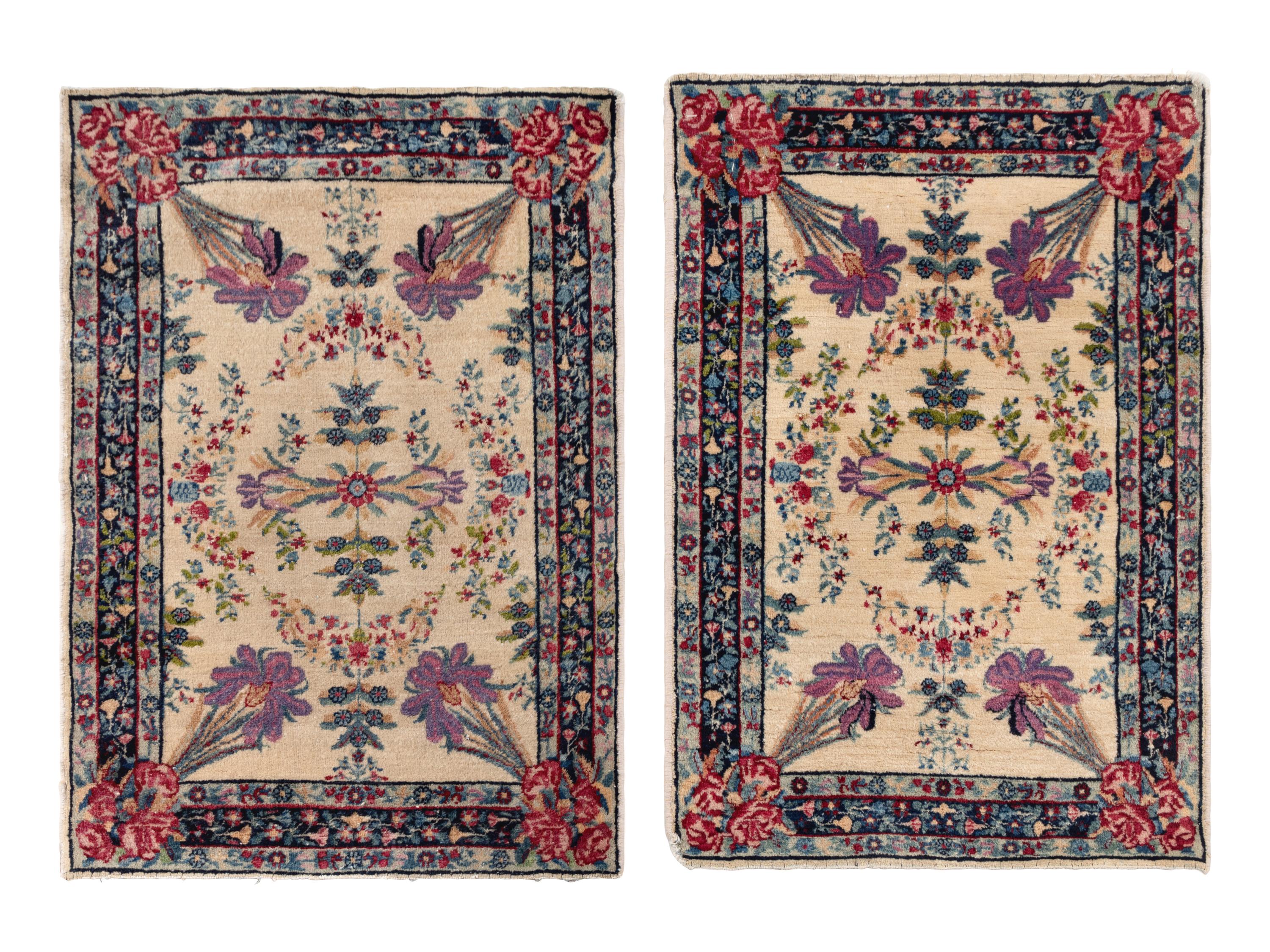 A Pair of Kirman Mats
