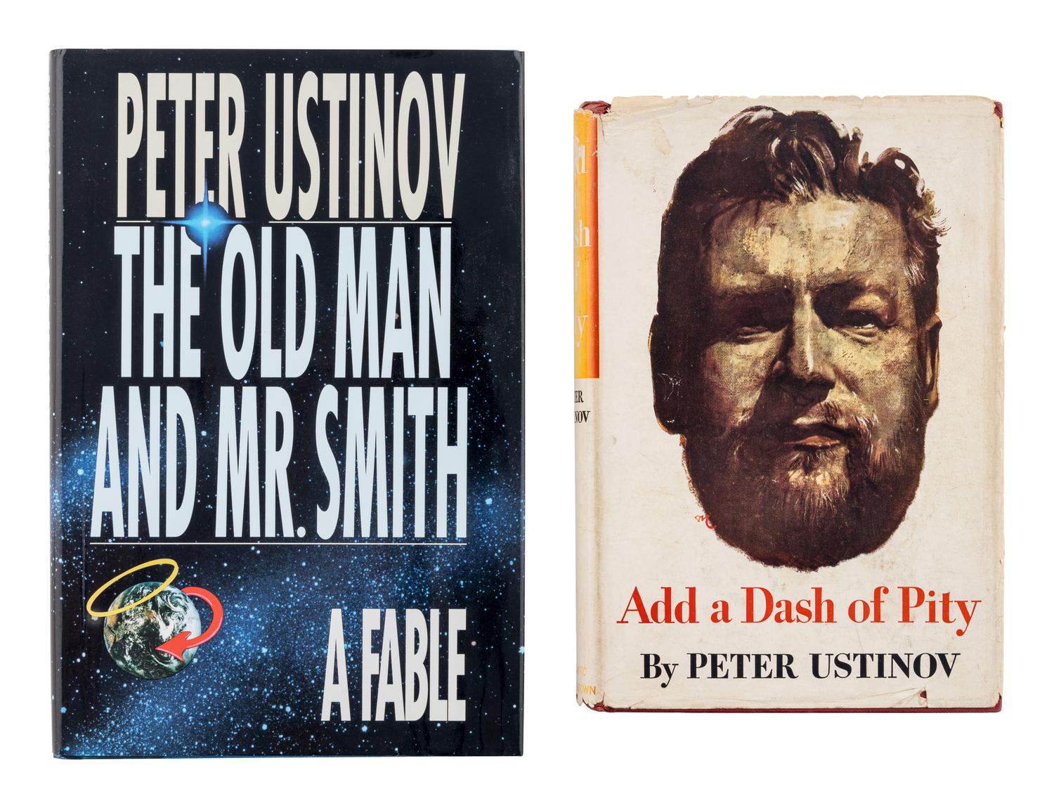USTINOV, Peter, Sir (1921-2004). Add a Dash of Pity . Boston & Toronto: Little, Brown and Company, [1959].