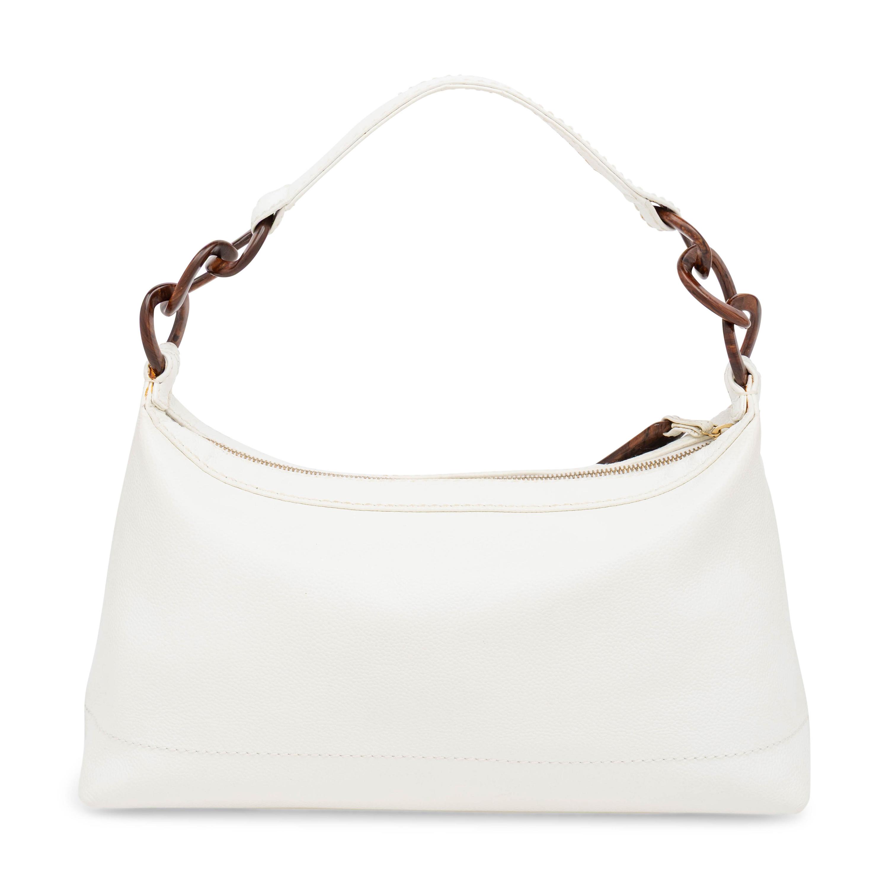Chanel, Hobo Bag in White Caviar Leather