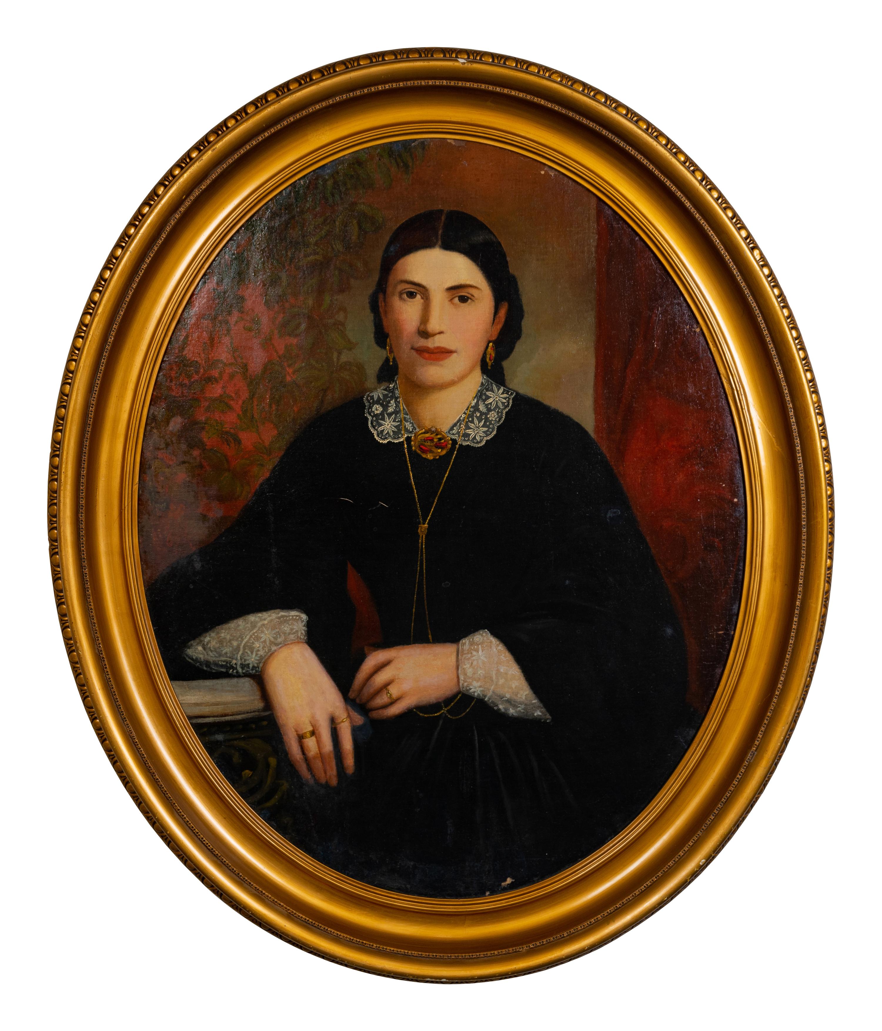 A Spanish Colonial Portrait of a Woman