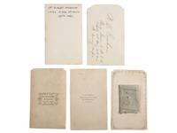 [CIVIL WAR - PHOTOGRAPHY]. A group of CDVs including Civil War officers and enlisted men.