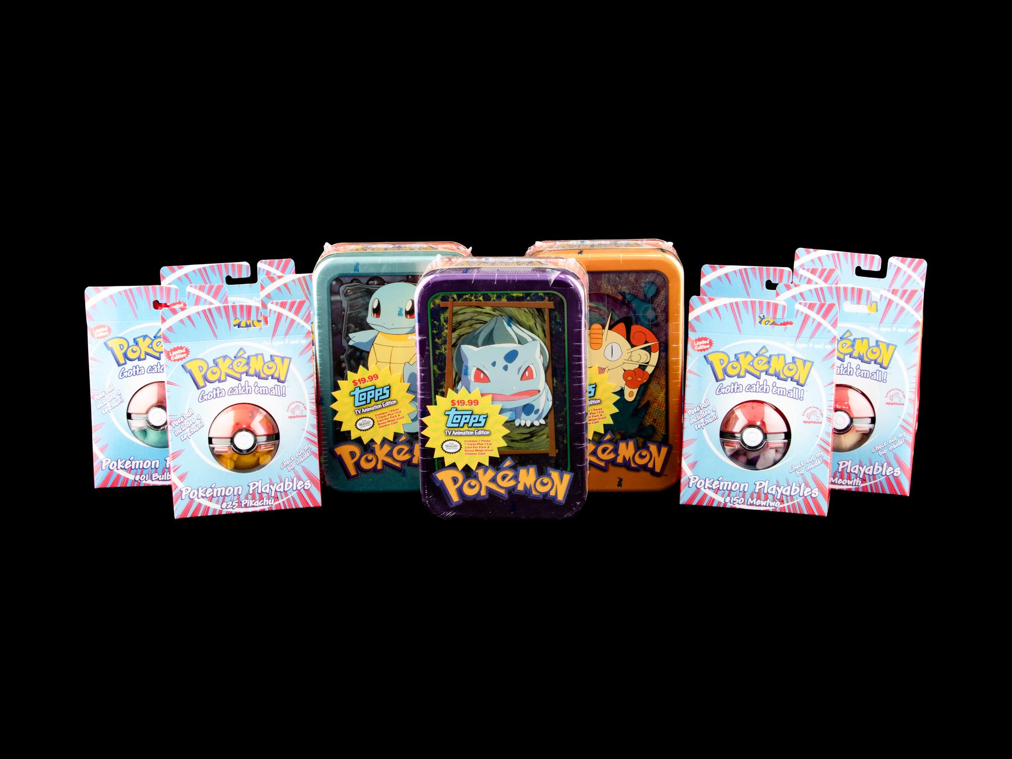 A Collection of Unopened 1999 Pokemon Material