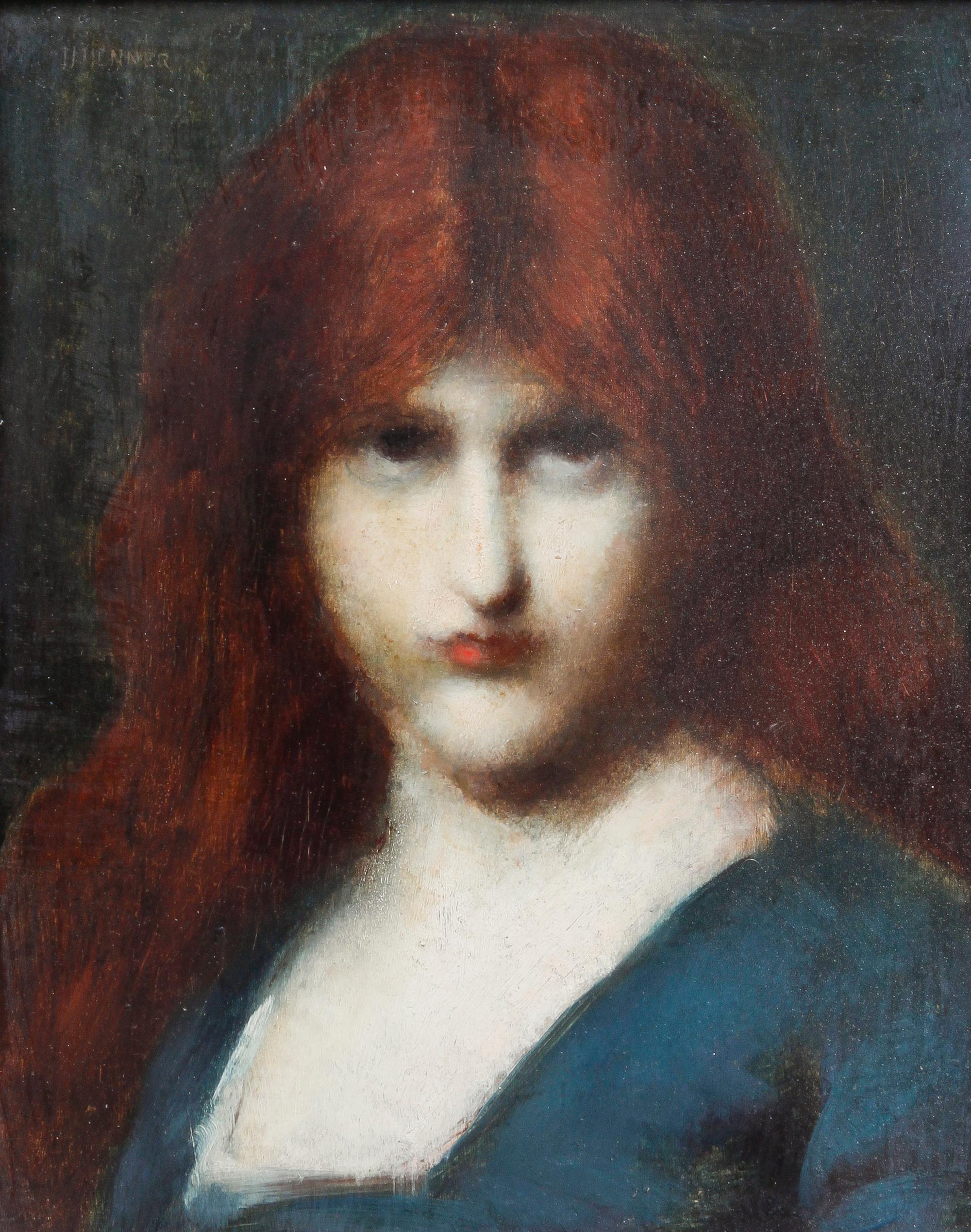 After Jean-Jacques Henner, (French, 1829-1905), Portrait of a Girl
