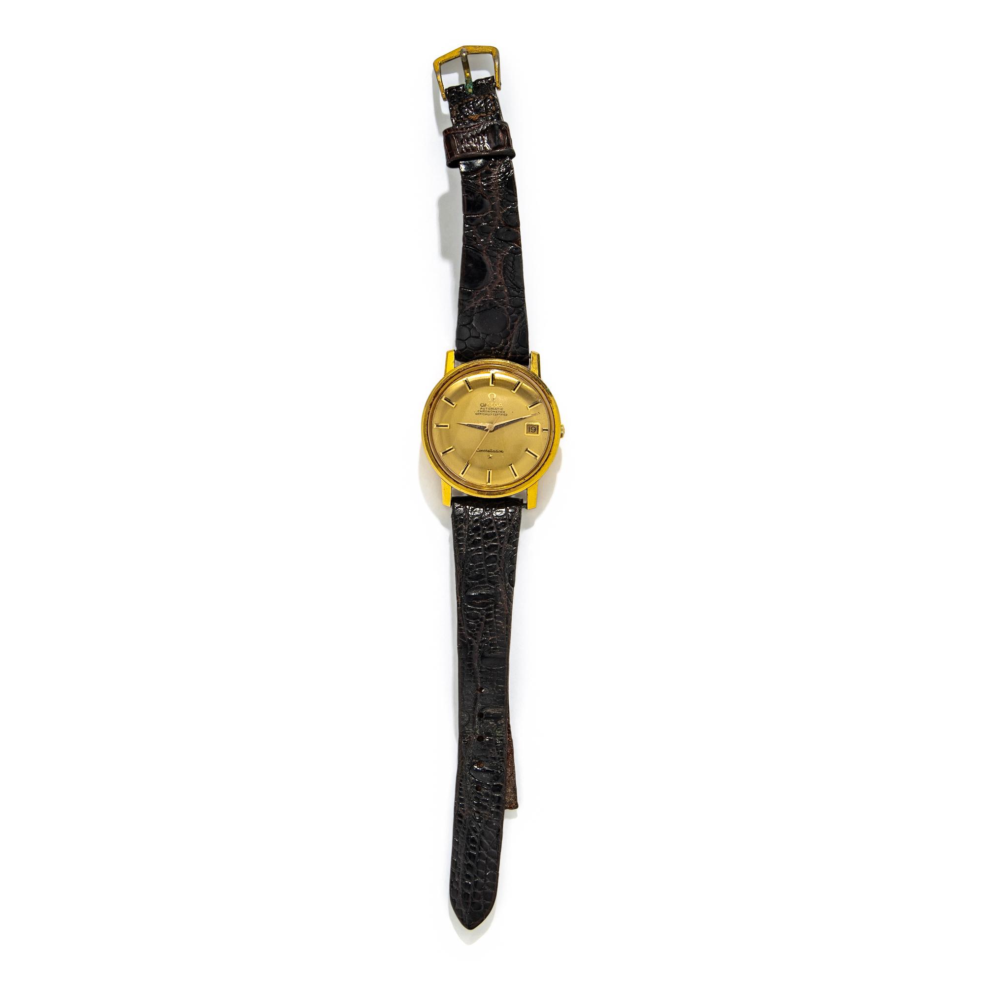 OMEGA, 18K YELLOW GOLD 'CONSTELLATION' WATCH