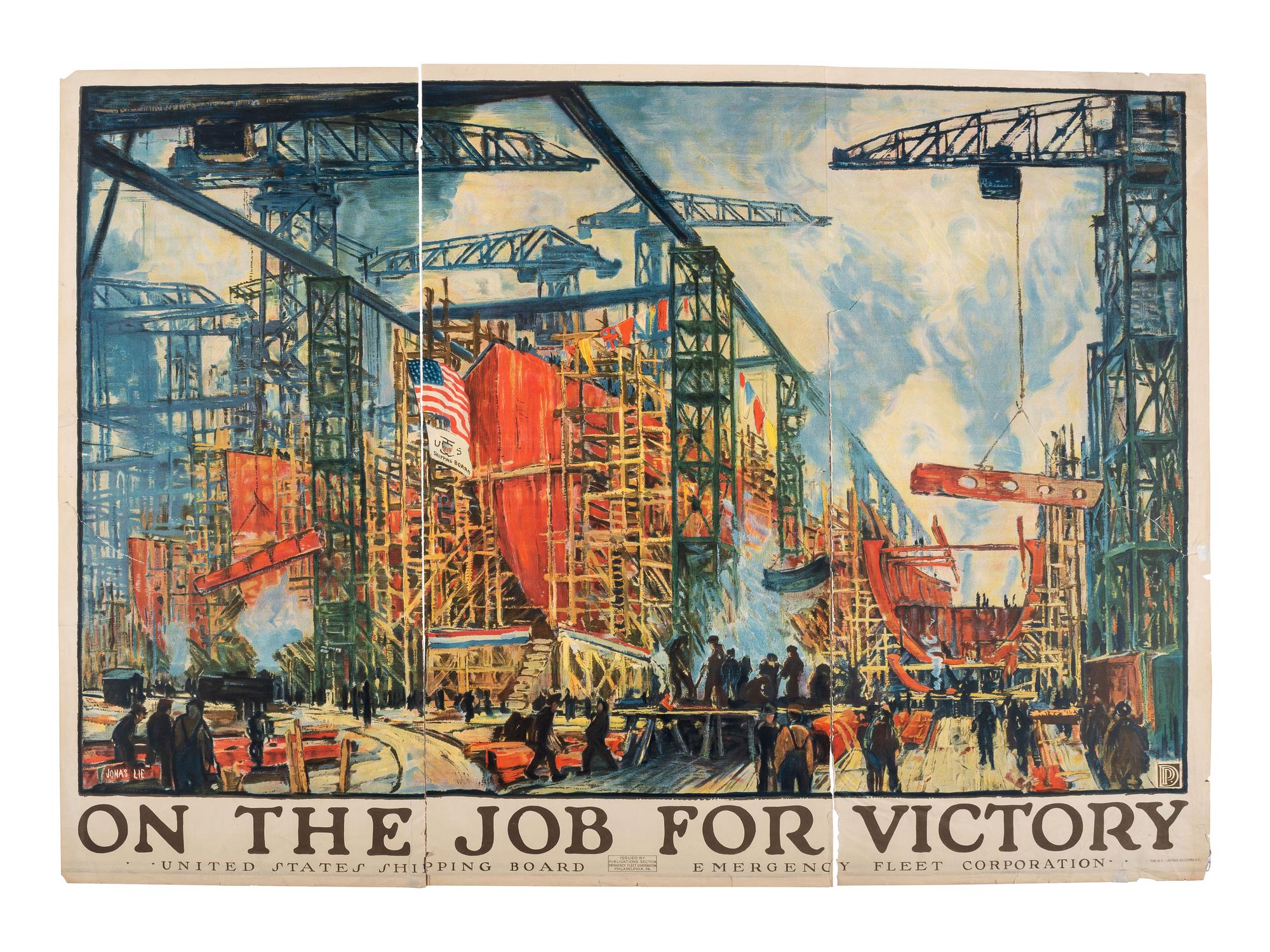 [WORLD WAR I]. A collection of 8 assorted posters, including: