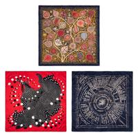 Hermès, Three Silk Scarves