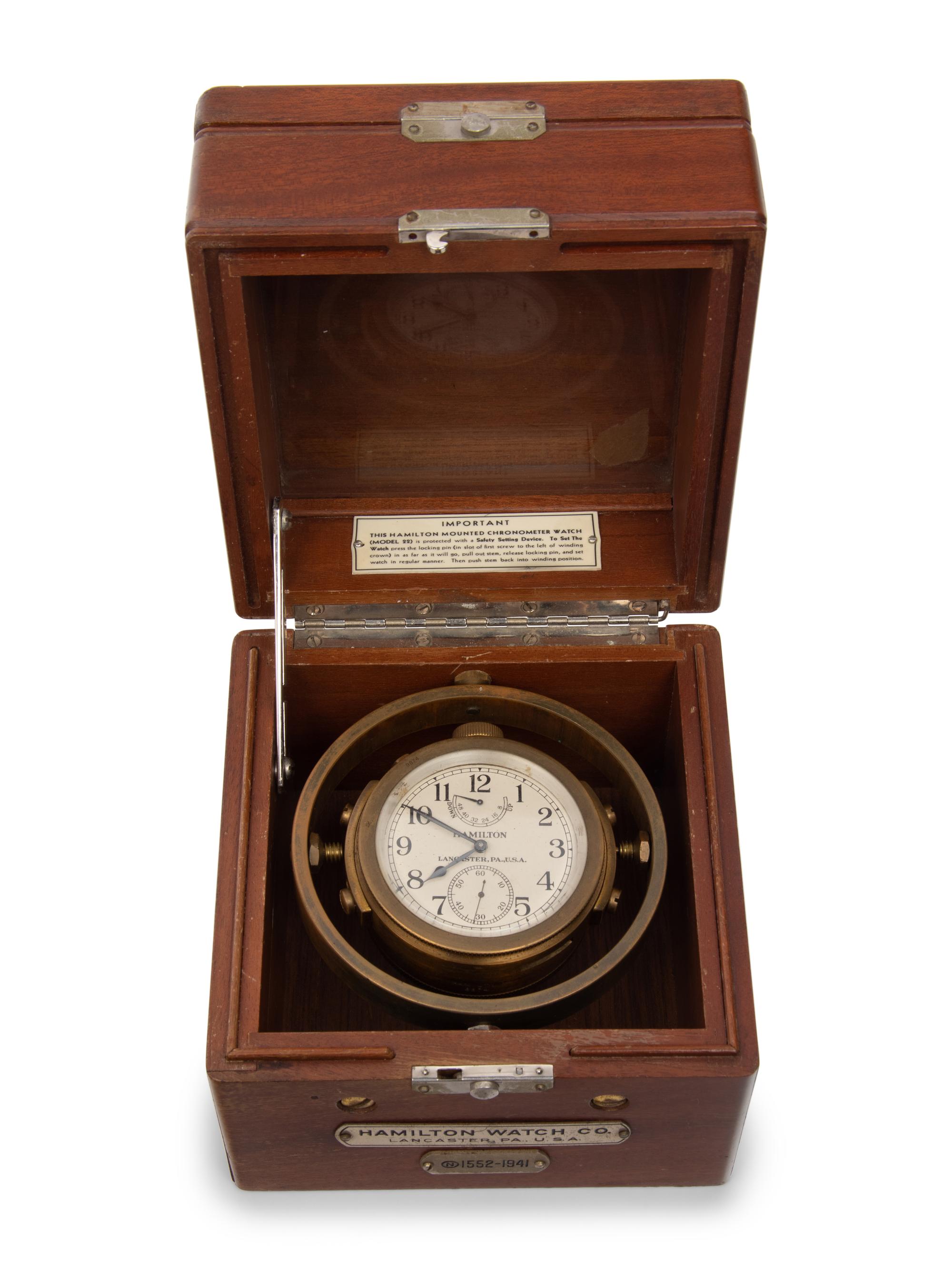 An American Two-Day Ship's Chronometer