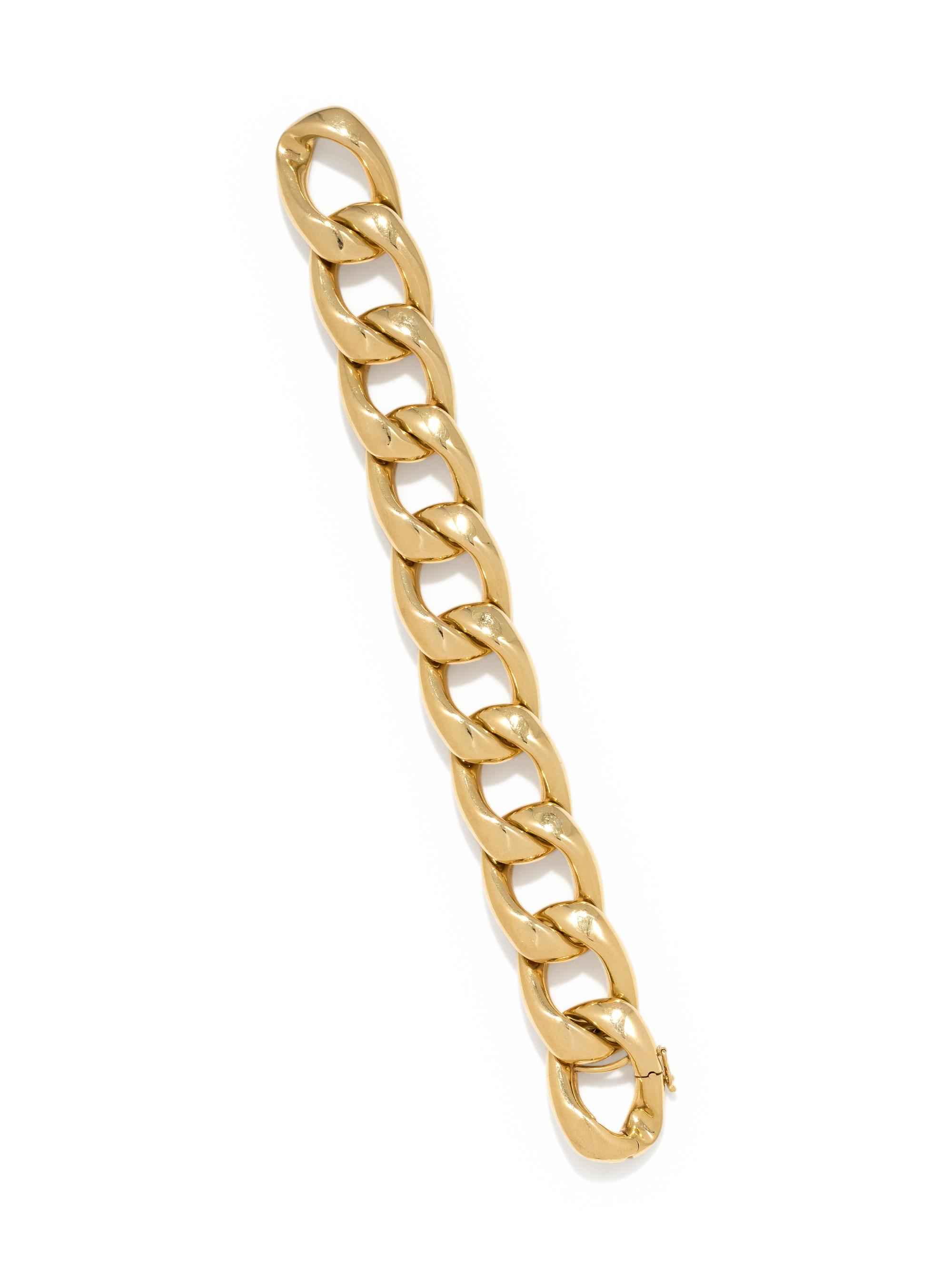 YELLOW GOLD BRACELET