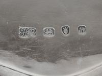 A Hester Bateman George III Silver Teapot on Stand and Pap Boat