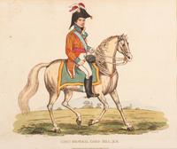 Six Hand-Colored Engravings of Napoleonic Wars Commanders