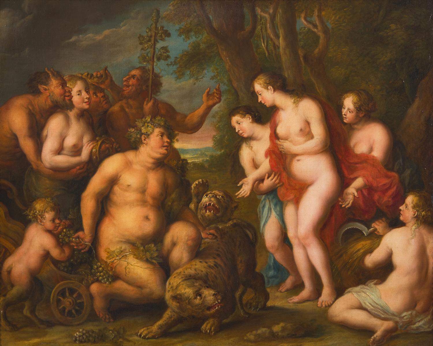 Bacchanal, Allegorie des Sommers