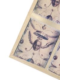 A Set of Four Branca Hand-Painted Mirrors
