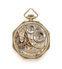 A Gold Filled Open Face Pocket Watch, Elgin, Circa 1913, 38.90 dwts.