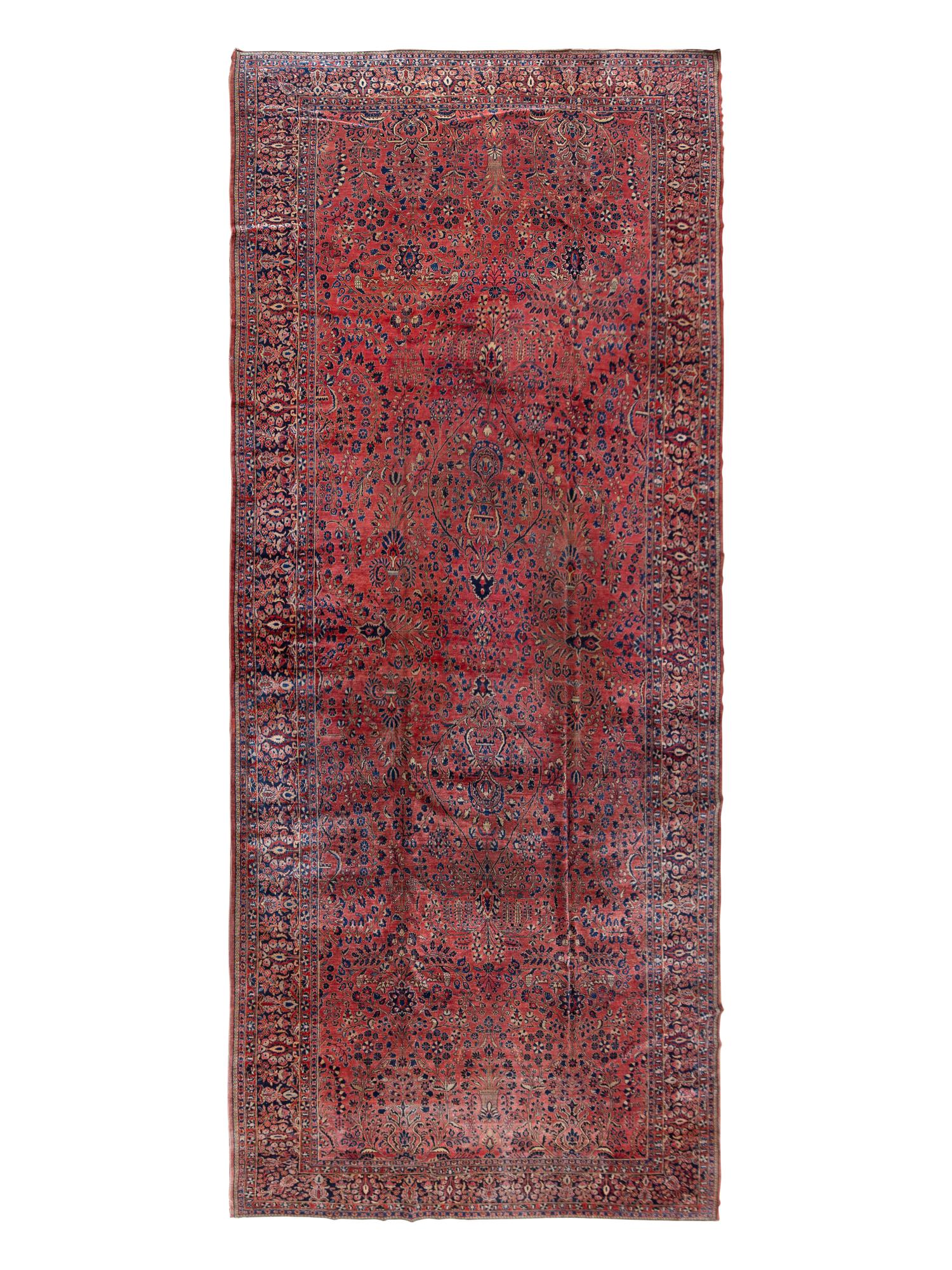 A Sarouk Wool Rug