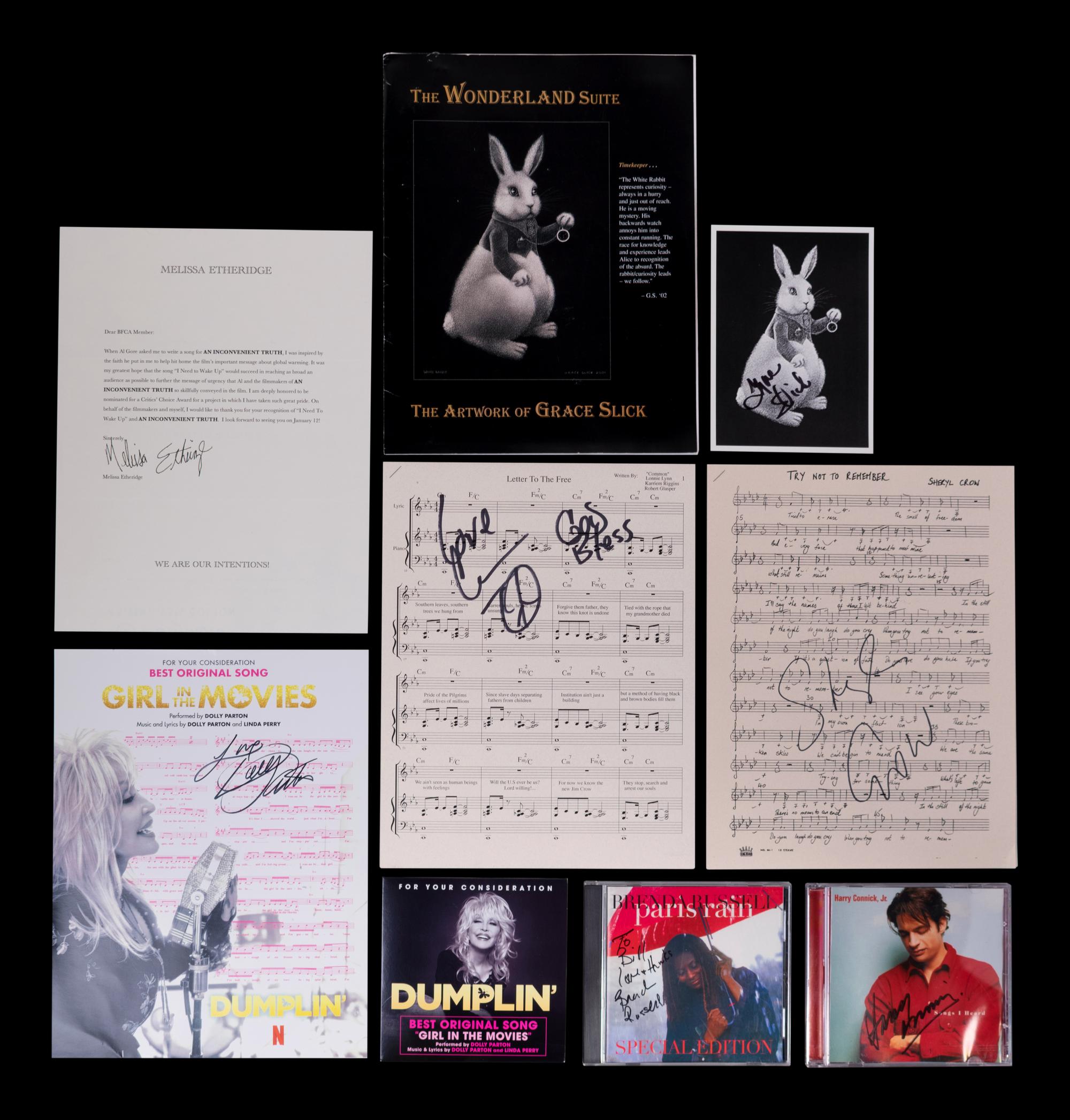 (Film Scores) A group of 8 music scores for films, comprising:
