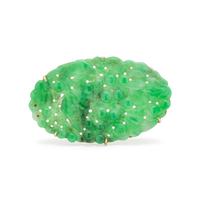 JADE BROOCH