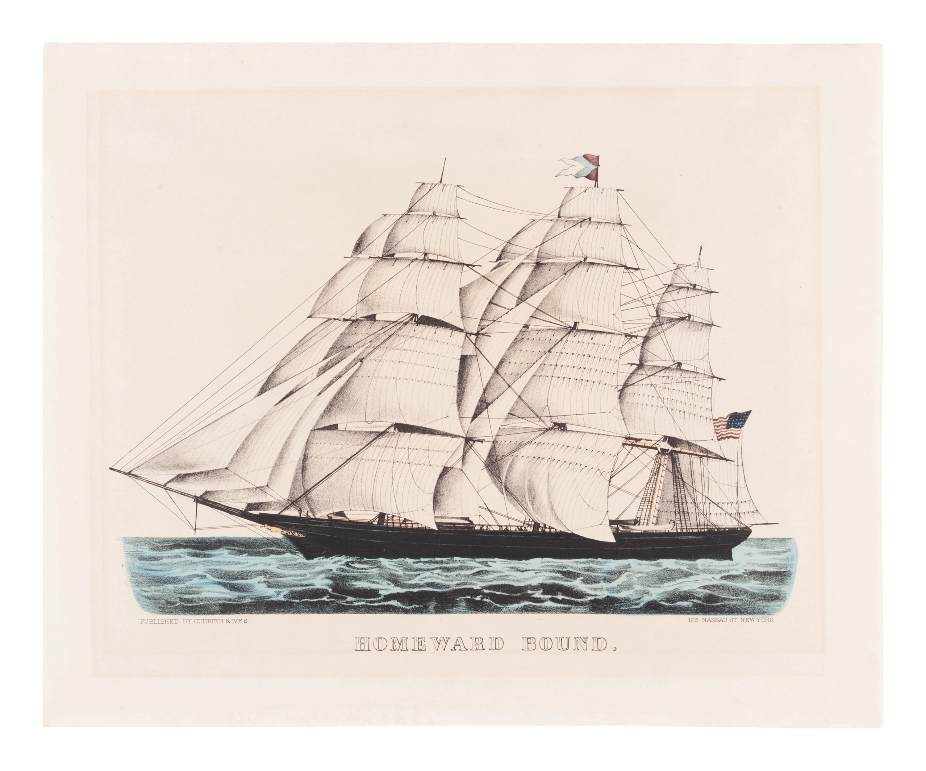 [CLIPPER SHIPS] -- CURRIER and IVES, publishers