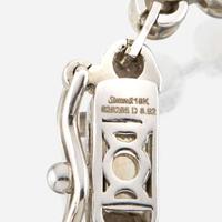 A diamond and bicolor gold necklace, Simon G