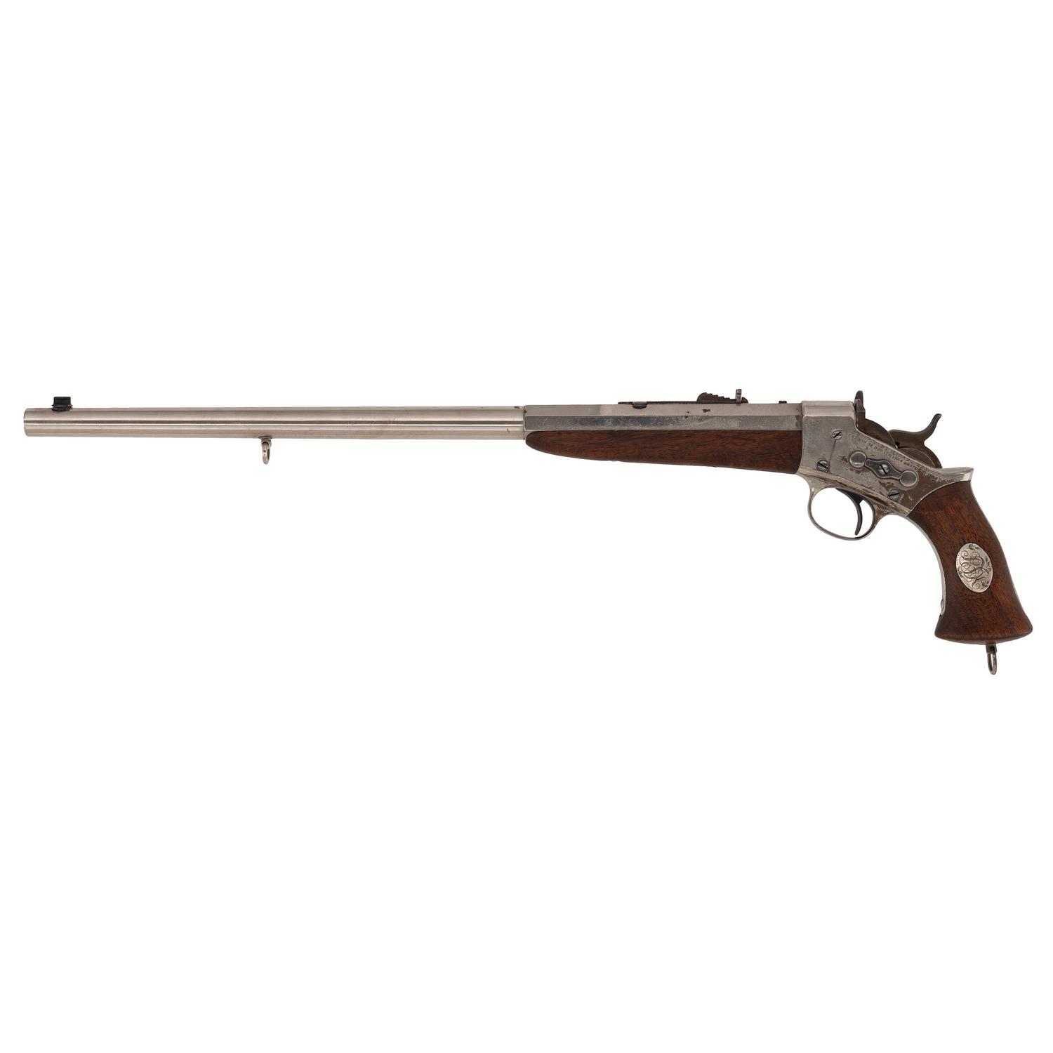 Remington Nickel Refinish Pistol in .32 S&W