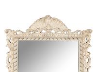 An ltalian White-Painted Mirror