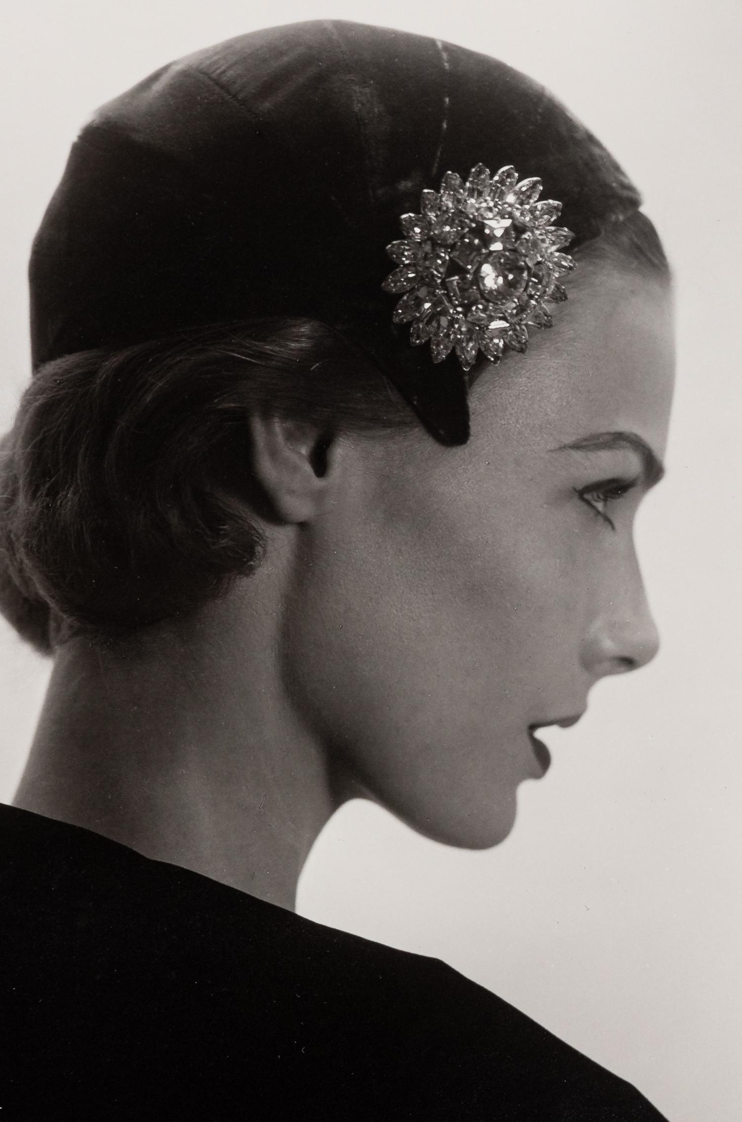 Horst P. Horst (1906-1999) Hat with Jewels (Lillian Marcuson), New York, 1950s