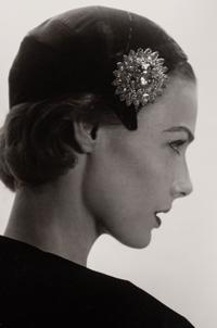 Horst P. Horst (1906-1999) Hat with Jewels (Lillian Marcuson), New York, 1950s